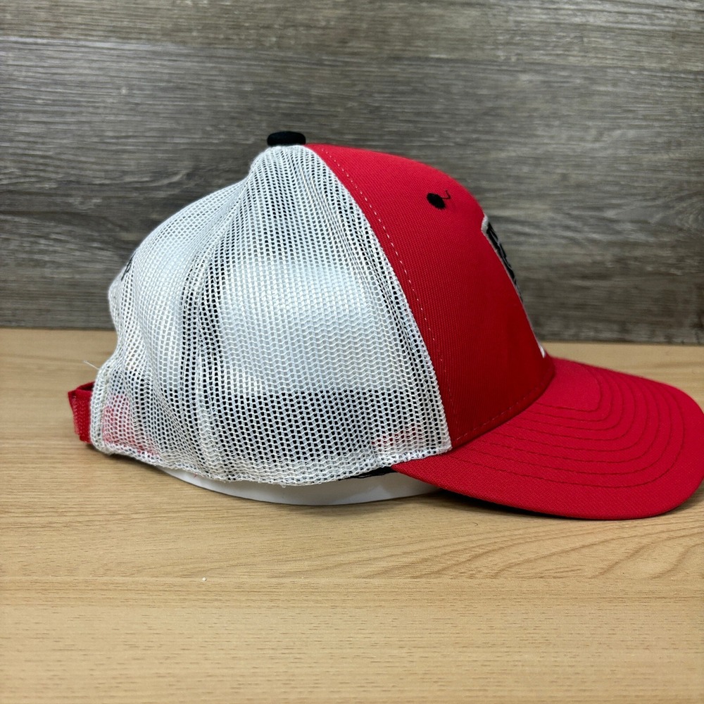 Rocky Mountain Elk Foundation Hat Cap Strap Back Red Team Elk RMEF Adjustable - Picture 7 of 11